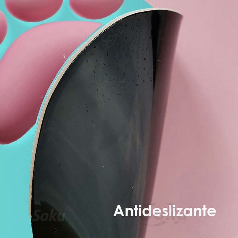 Tapete Raton Huella 3d Gato Antideslizante Gel Ortopedico