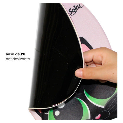 Tapete Raton Gato Perro Anime Pad 3d Gel Ortopedico Grande