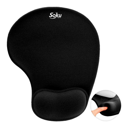 Tapete Ergonomico Para Raton De Gel Silicon Antideslizante