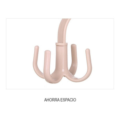 Ganchos Perchero Giratorio 360° Organizador De Ropa