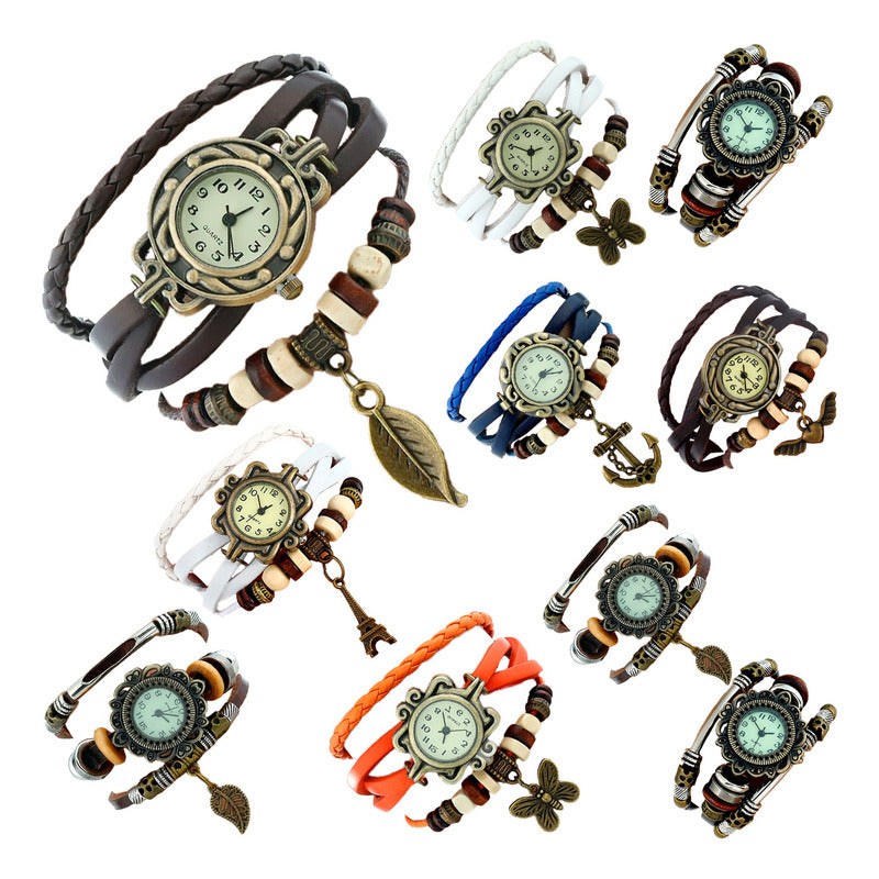 10 Reloj Mujer Mayoreo Brazalete Dama Pulsera Proveedor Lote