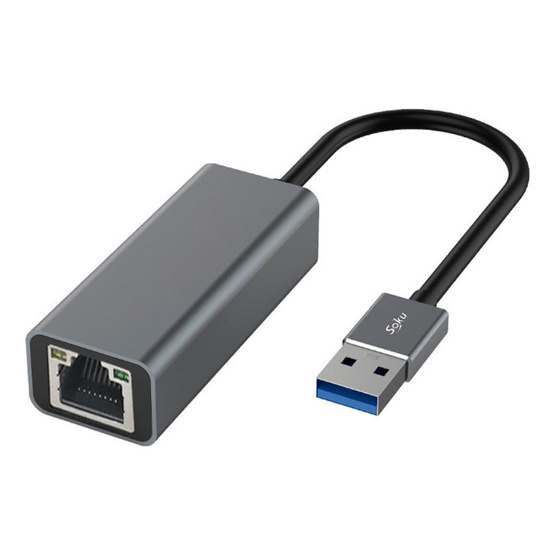 Adaptador Usb 3.0 Rj45 Ethernet Lan Red 1000 Mbps Velocidad