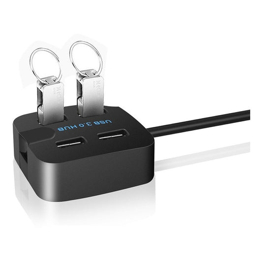 4 Puertos Hub Usb 3.0 Para Mac Pc Ps4 Xbox Datos Adaptador