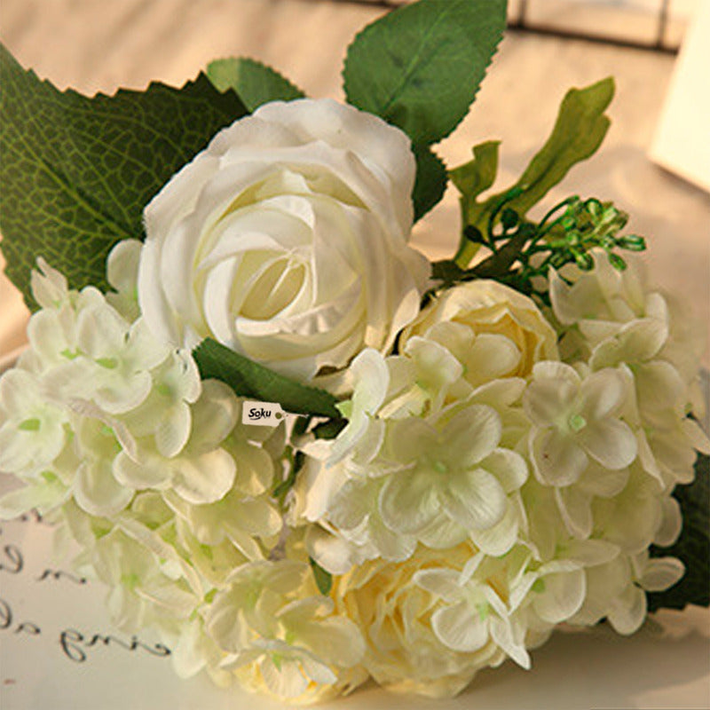 Soku Ramo Rosa Flores Quinceñera Boda Centro Mesa