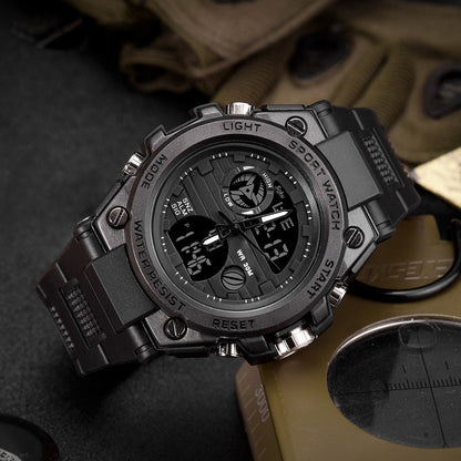 Reloj Digital Led Uso Rudo Shock Elegante Contra Agua Sd