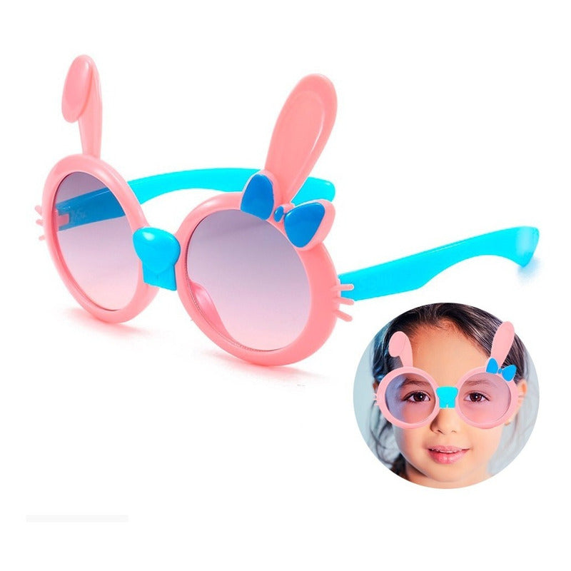 Gafas De Sol Oreja Conejo Accesorios Moda Bebés Niños Lentes