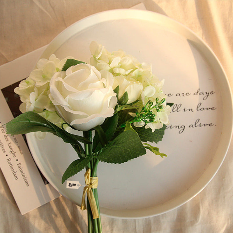 Soku Ramo Rosa Flores Quinceñera Boda Centro Mesa