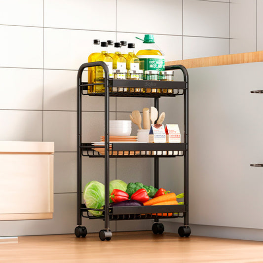 Soku Carrito Multifuncional Baño 3 Niveles Acero Práctico
