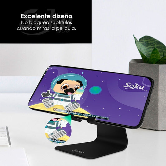 Soku Soporte Metal Celular Mini Pad  Lujo Ajustable