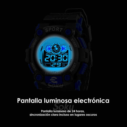 Reloj Militar Hombre Led Moda Caballero Contra Agua Hx