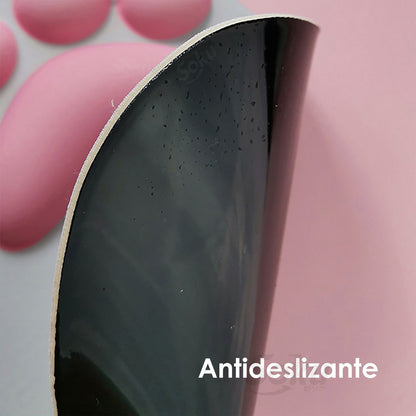 Tapete Raton Huella 3d Gato Antideslizante Gel Ortopedico