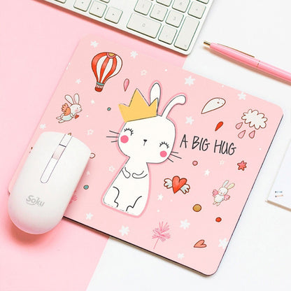 Tapete Raton Alfombrilla Mouse Pad Moda Kawai Antideslizante