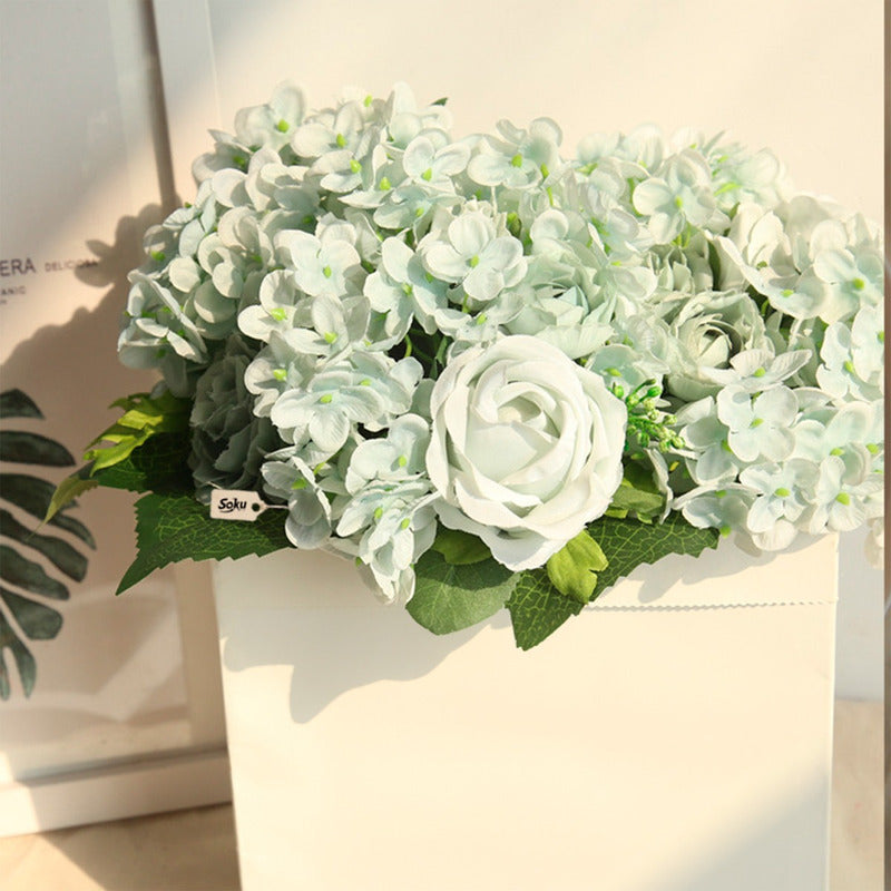 Soku Ramo Rosa Flores Quinceñera Boda Centro Mesa