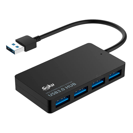 Multicontacto Hub 3.0 Usb Concentrador Para Pc/mac/xbox