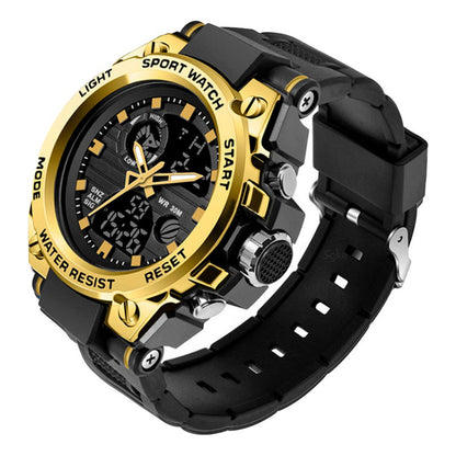 Reloj Digital Led Uso Rudo Shock Elegante Contra Agua Sd