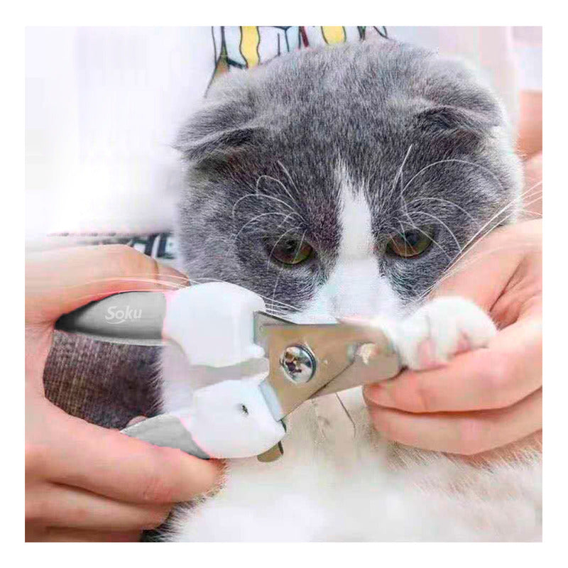Soku Corta Uñas Gatos Perro Mascotas Corte Fino Seguro