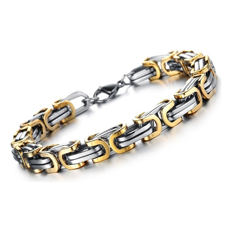 Soku Pulsera  Hombre De Acero Titanio Brazalete