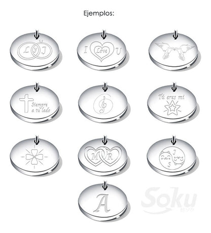 Pulseras Duo Personalizadas Grabado Parejas Acero Titanio