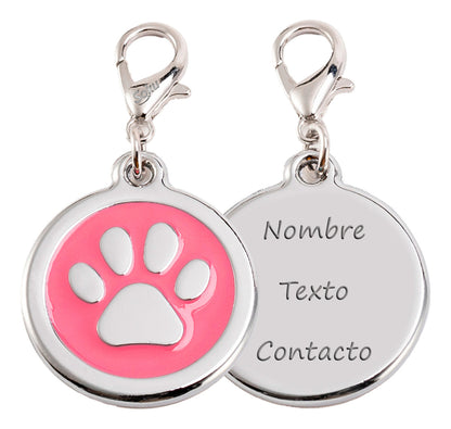 Soku Placa Personalizada Perro Gato Tag Inoxidable Premium+