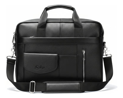Portafolio Para Mac Laptop Pro Piel Genuina Calidad Soku