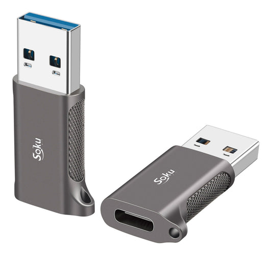 Soku Usb3.2 Tipo C Hembra A Usb Macho Adaptador 10gbps