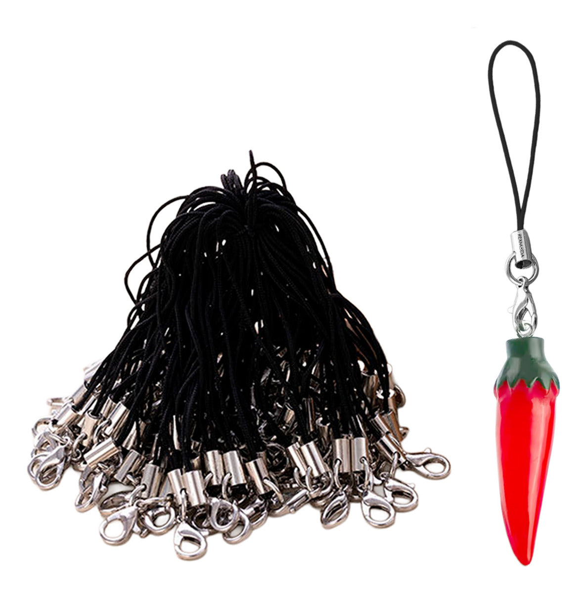 30 Cordones De Broche Langosta Llaveros Y Colgantes