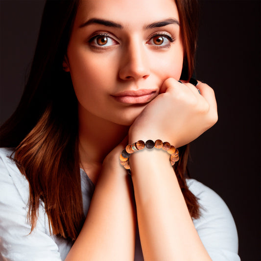 Soku Pulsera De Pesas Piedra Natural Energía Poder