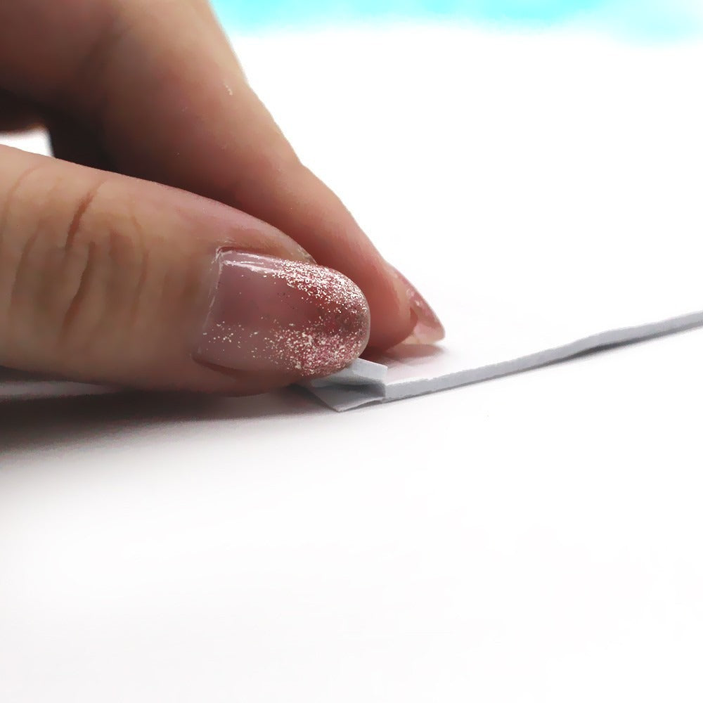 50 Copos De Nieve Stickers Neon Fosforescente Brilla Noche