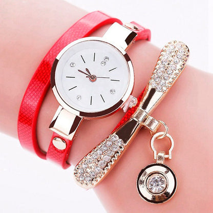 5 Relojes Mujer Mayoreo Brazalete Zafiro Dama Pulsera Lote