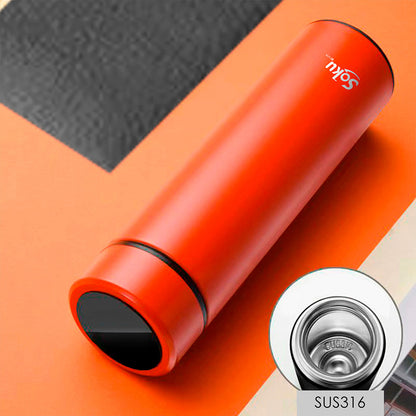 Soku Termo Personalizada Inteligente Touch Acero Inoxidable