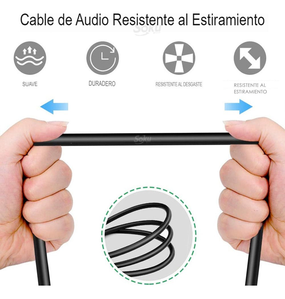 Cable Audio Dual Ts 6.35 A Xlr 3 Pines Hifi Premium 24k Soku