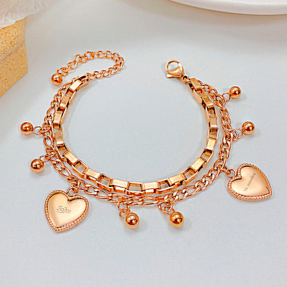 Soku Pulsera Personalizada Cadena Acero Inoxidable Dura Vida