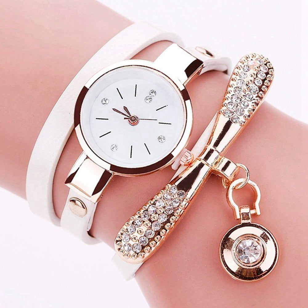 5 Relojes Mujer Mayoreo Brazalete Zafiro Dama Pulsera Lote