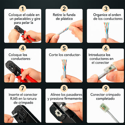 20x Plug Cat 5a Cat 6 8p8c 50 Micras Oro Cable Grueso Lote