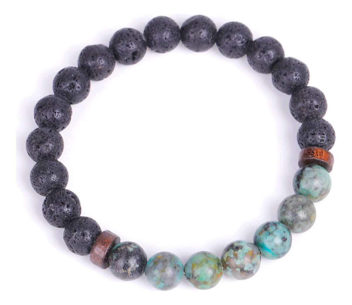 Pulsera De Los 7 Chakras Ajustable Cuarzos Meditación Yoga