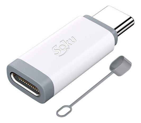 Adaptador Lightning A Tipo C Para iPhone 16 Android 27w