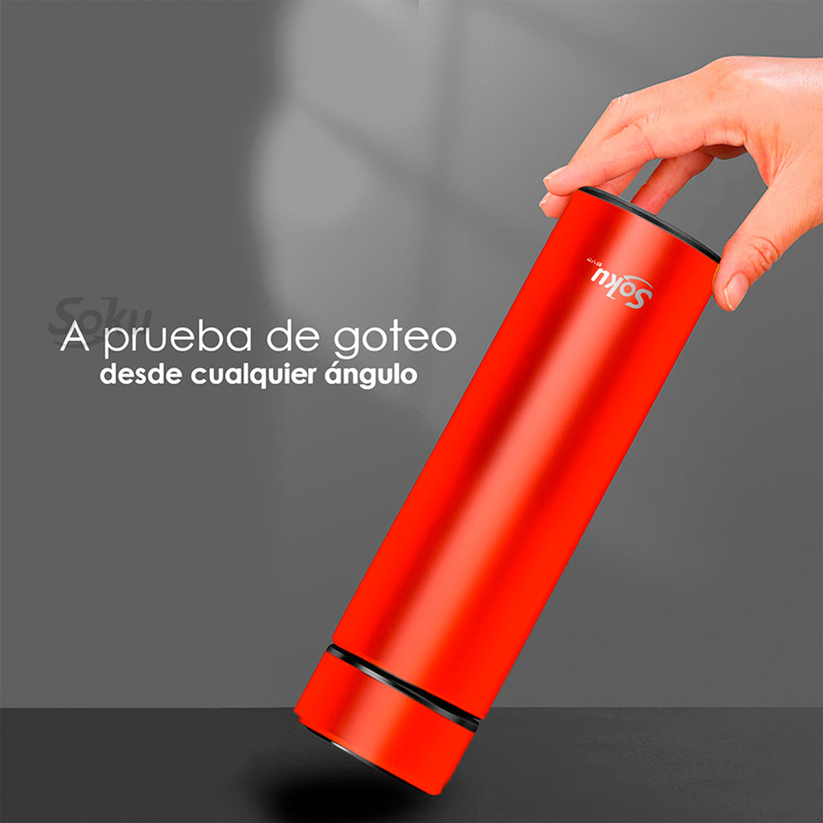 Soku Termo Personalizada Inteligente Touch Acero Inoxidable