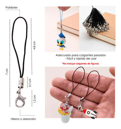 30 Cordones De Broche Langosta Llaveros Y Colgantes