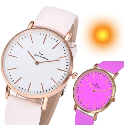 5 Reloj Camaleon Mayoreo Mujer Piel Vinil Dama Proveedor
