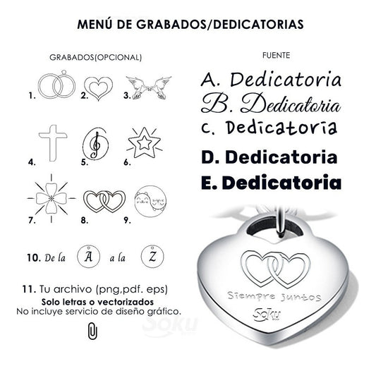 Pulseras Duo Personalizadas Grabado Parejas Acero Titanio