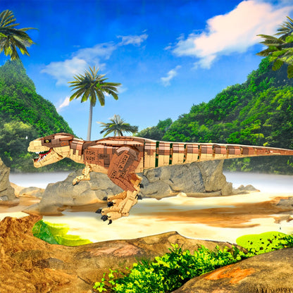 Soku Tiranosaurio Rex Bloques Articulado Dino Pro Grande