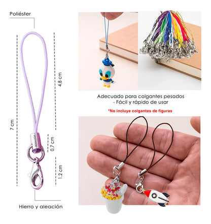 30 Cordones De Broche Langosta Llaveros Y Colgantes