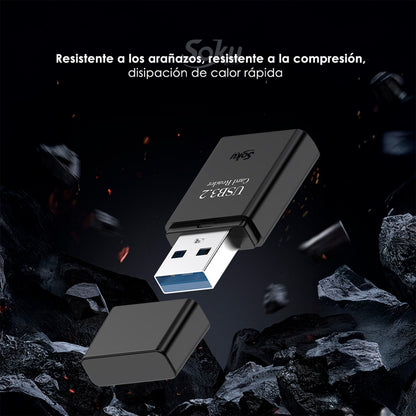 Soku Lector Tarjeta Micro Sd Tf A Usb 3.2 Otg Rápido Veloz