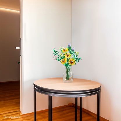 Soku Girsasol Eterno Bloques Flores Decorativa Premium