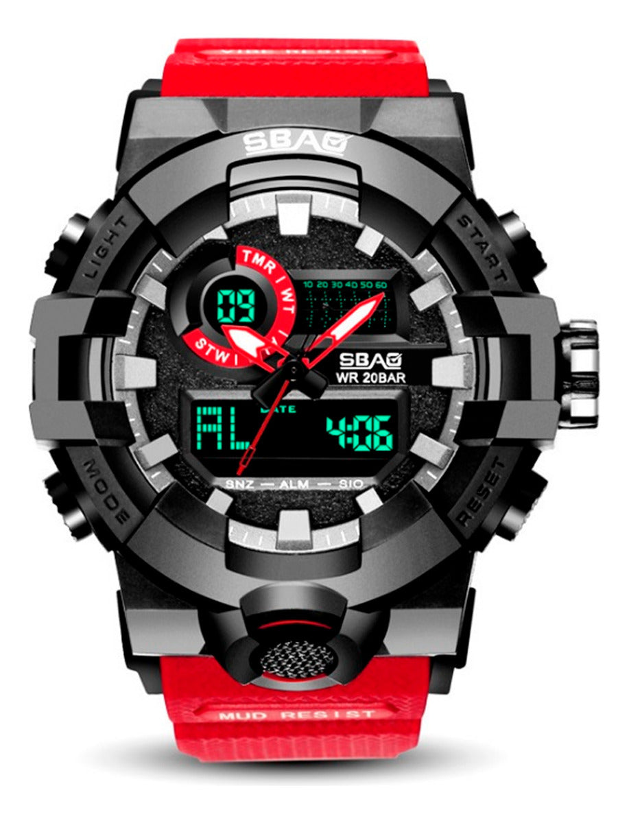 Reloj Militar Anti Shock G Deportivo Resistencia Agua 3atm