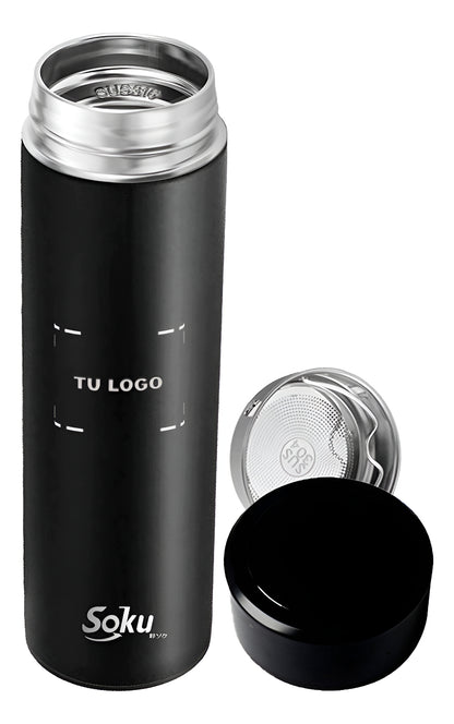 Soku Termo Personalizada Inteligente Touch Acero Inoxidable