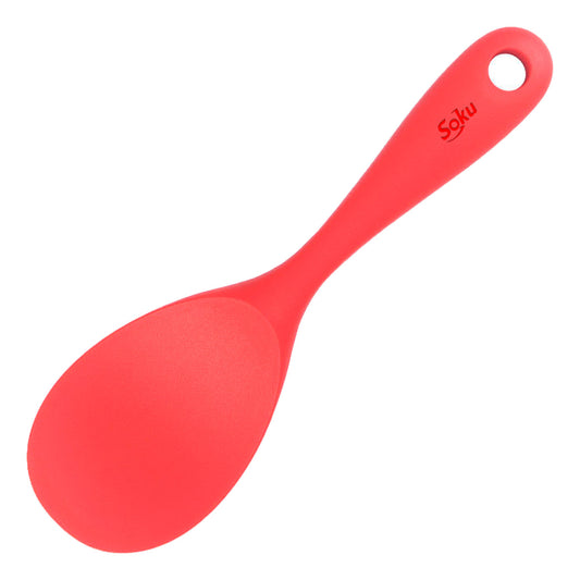 Soku Cuchara Plana Servir Arroz Salsa Silicón Cocina Facil