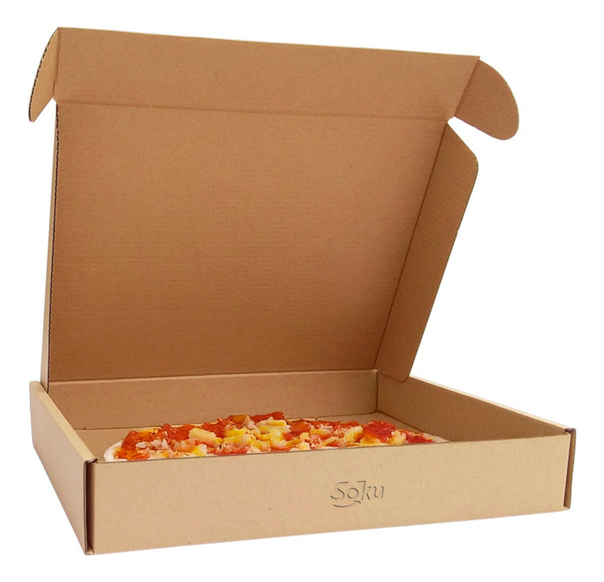 50 Cajas Mini Pizza Resistentes Calidad Envíos Regalos