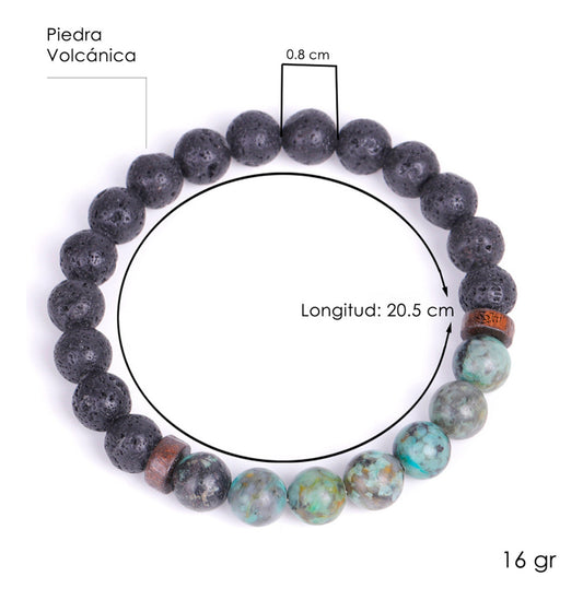 Pulsera De Los 7 Chakras Ajustable Cuarzos Meditación Yoga