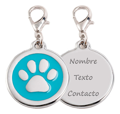 Soku Placa Personalizada Perro Gato Tag Inoxidable Premium+